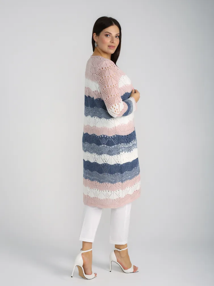 Sweter BONADI #1285 pudra-dzhins