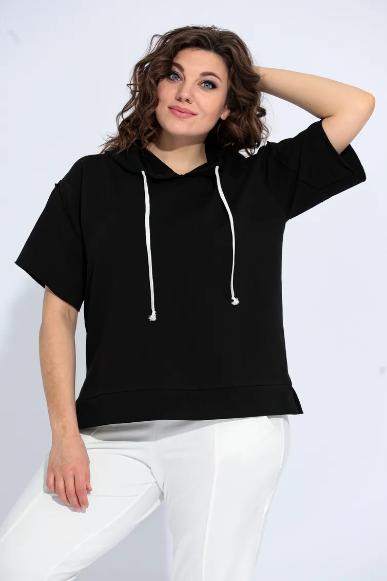Bluzka BegiModa #4001 chernyj