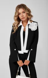 Комплект DOGGI 2921 черн/бел