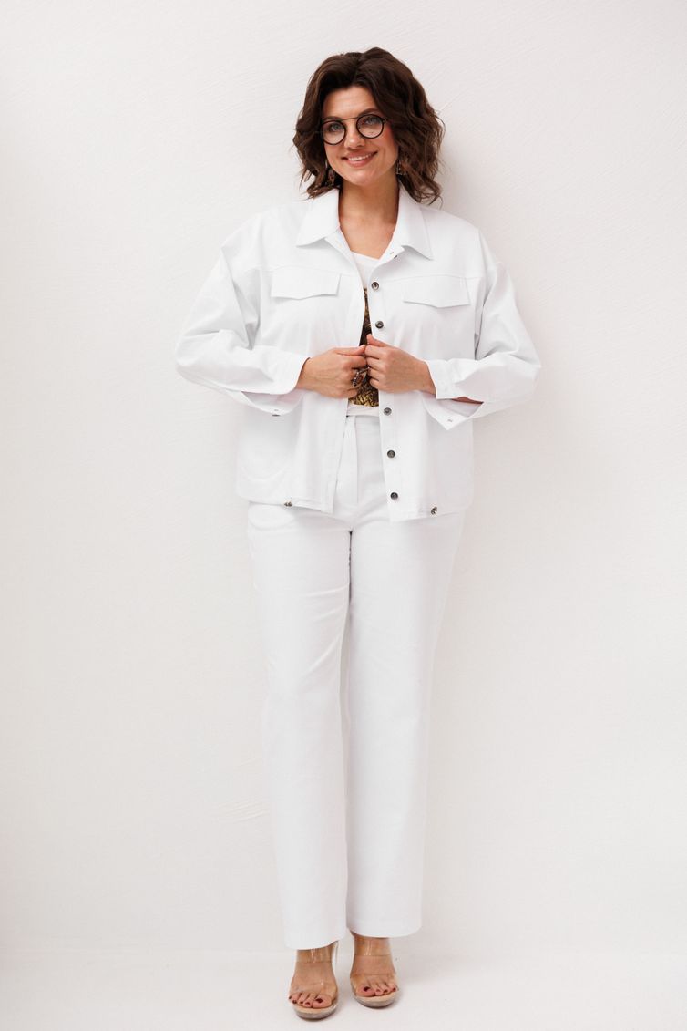 Брюки Anelli Laurel арт. 1815.1 кокосовый сахар