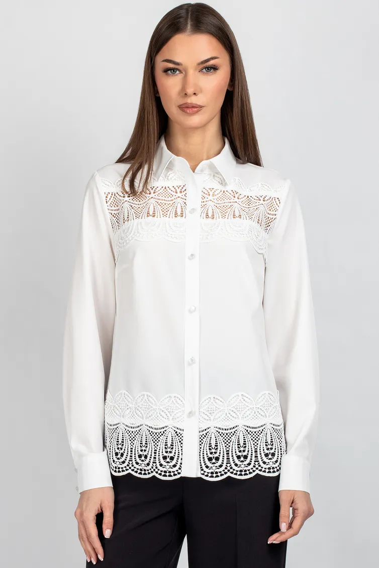 Blouse VIZAVI #747 molochnyj