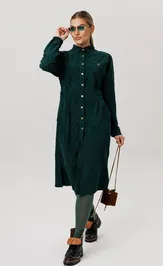 Платье Anelli Laurel 1727 Теплый мох