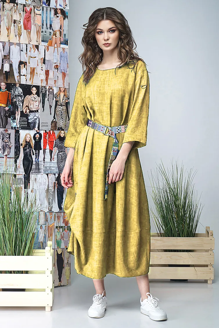Dress Fantazia Mod #3399 sv.zhelt