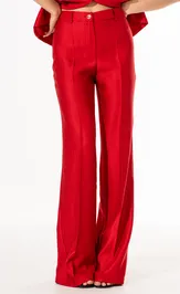 Trousers SILVERSPICE S-3634 krasnyj