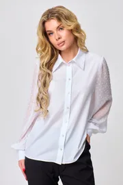 Blouse Abbi #4025 belyj