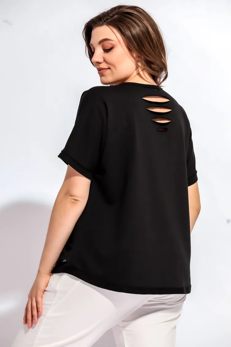Blouse BegiModa #4003 chernyj