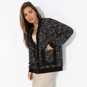 Sweter CHARUTTI #V modnom rezhime (black)