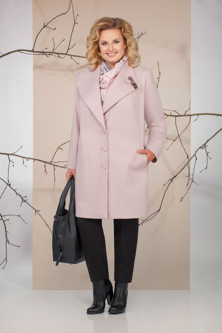 Полупальто Ivelta plus #893 pudr