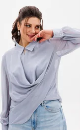 Блуза Anelli Laurel 1380 Утренний туман