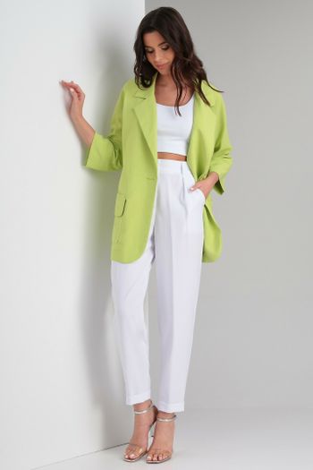 1451 салатовый+белый