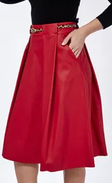 Skirt Klever 0225 krasnyj