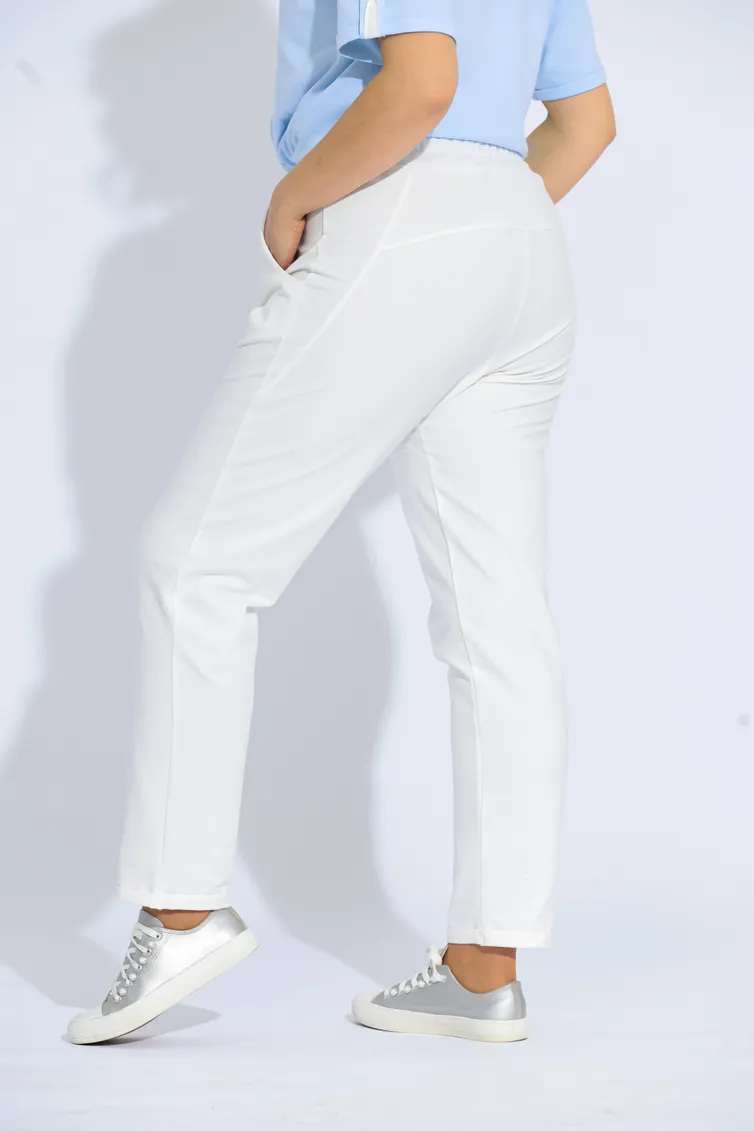 Брюки BegiModa арт. 6001 молочный