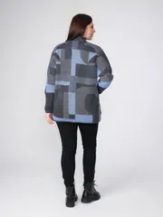 Sweter BONADI #1865 goluboj