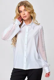 Blouse Abbi #4025 belyj