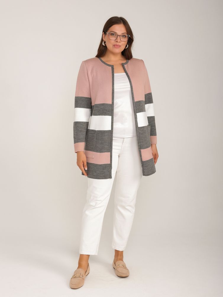 Кардиган BONADI арт. 2122 пудра