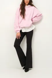 Bluza Z Kapturem Pirs #6500 rozovyj