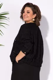 Zestaw Liliana #1312 chern/salat