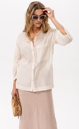 Блузка Romgil РТ0159-ВИ4 молочный шоколад