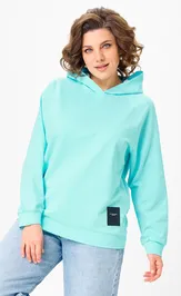 Hoodie Rumoda 2283 biryuzovyj