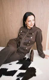 Suit Verita moda N-2499 shokolad
