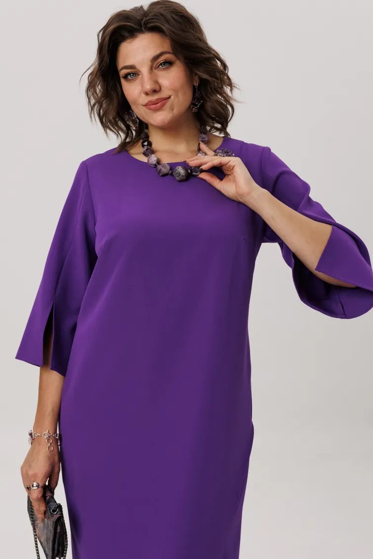 Платье Anelli Laurel арт. 1786 фиалковый ангел