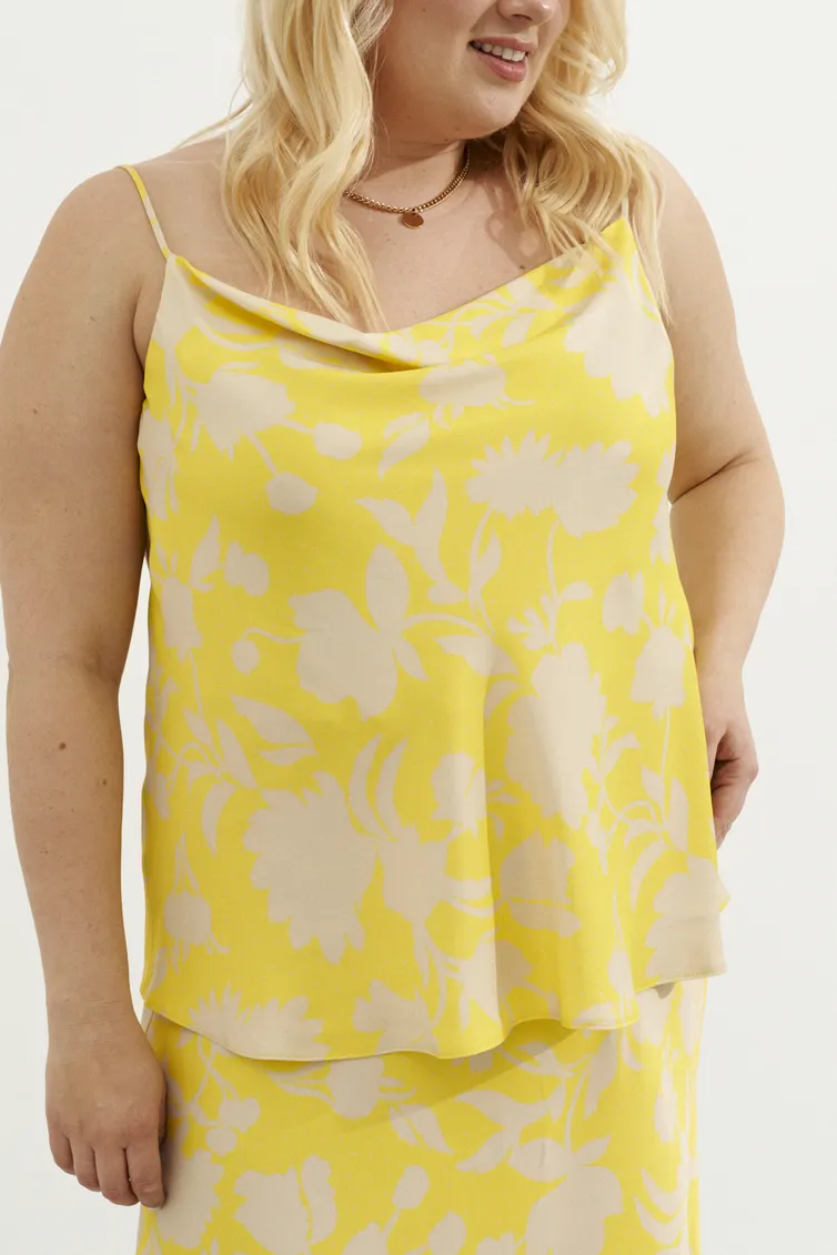Топ Ketty арт. K-04540 желтый