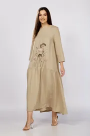 Платье MALI арт. 424-006 бежевый