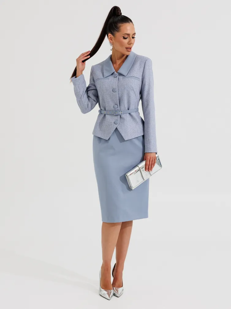 Suit Galean Style #987.1 goluboj