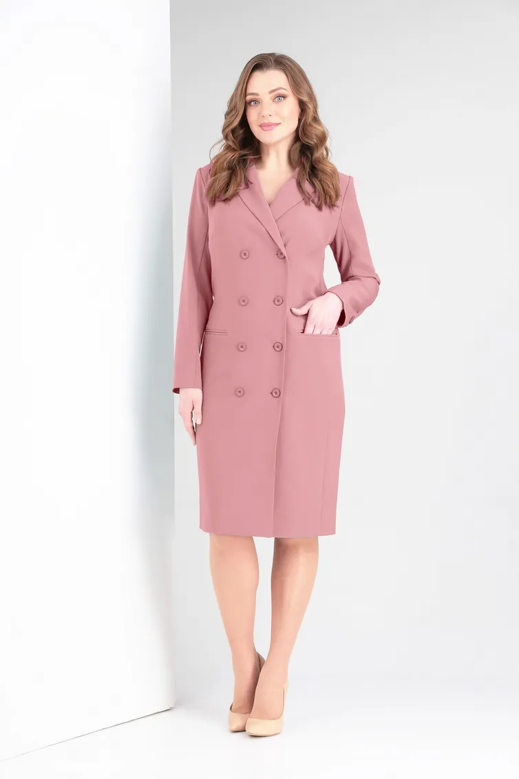 Sukienka Vilena-fashion #784 pudra
