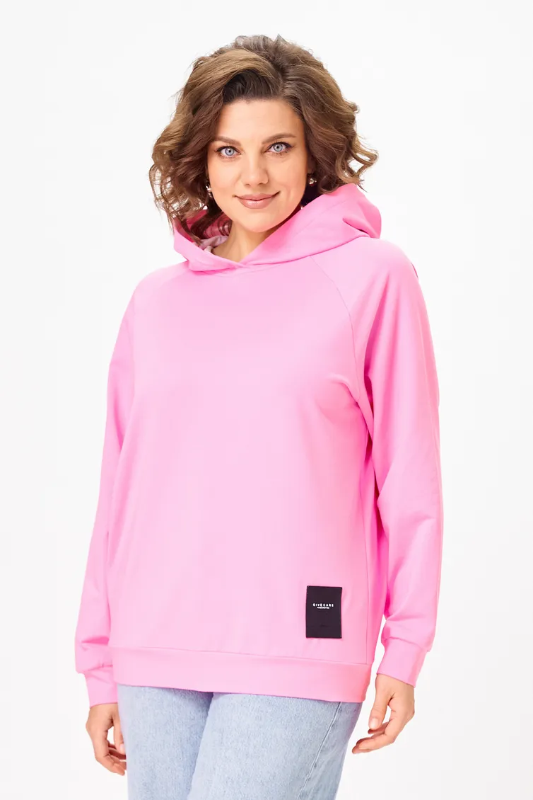 Hoodie Rumoda #2283 rozovyj