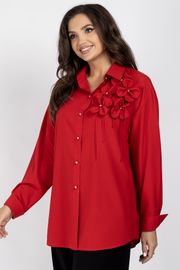Blouse VIZAVI #810 krasnyj