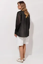 Shirt Fantazia Mod #5006/1 chernyj
