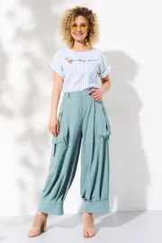 Zestaw Euromoda #343 kostyum biryuza