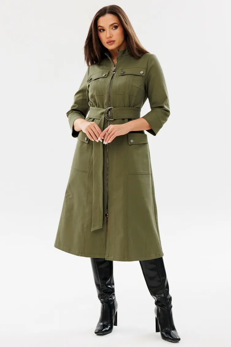 Sukienka Ma Cherie #4073 xaki
