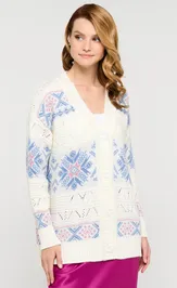 Кардиган Newvay 9232-91015 мол/зимнее утро/камелия