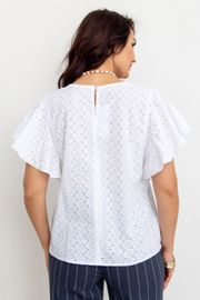 Blouse TOOK A LOOK & Angelika #TB-99 belyj
