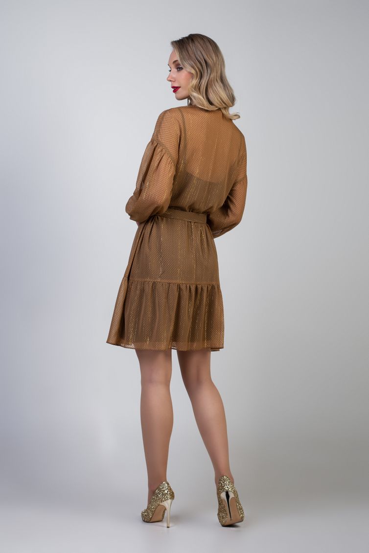 Dress MARIKA #362 sv.korichn