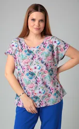 Блузка BLISS 8700 Розовый CAMILE