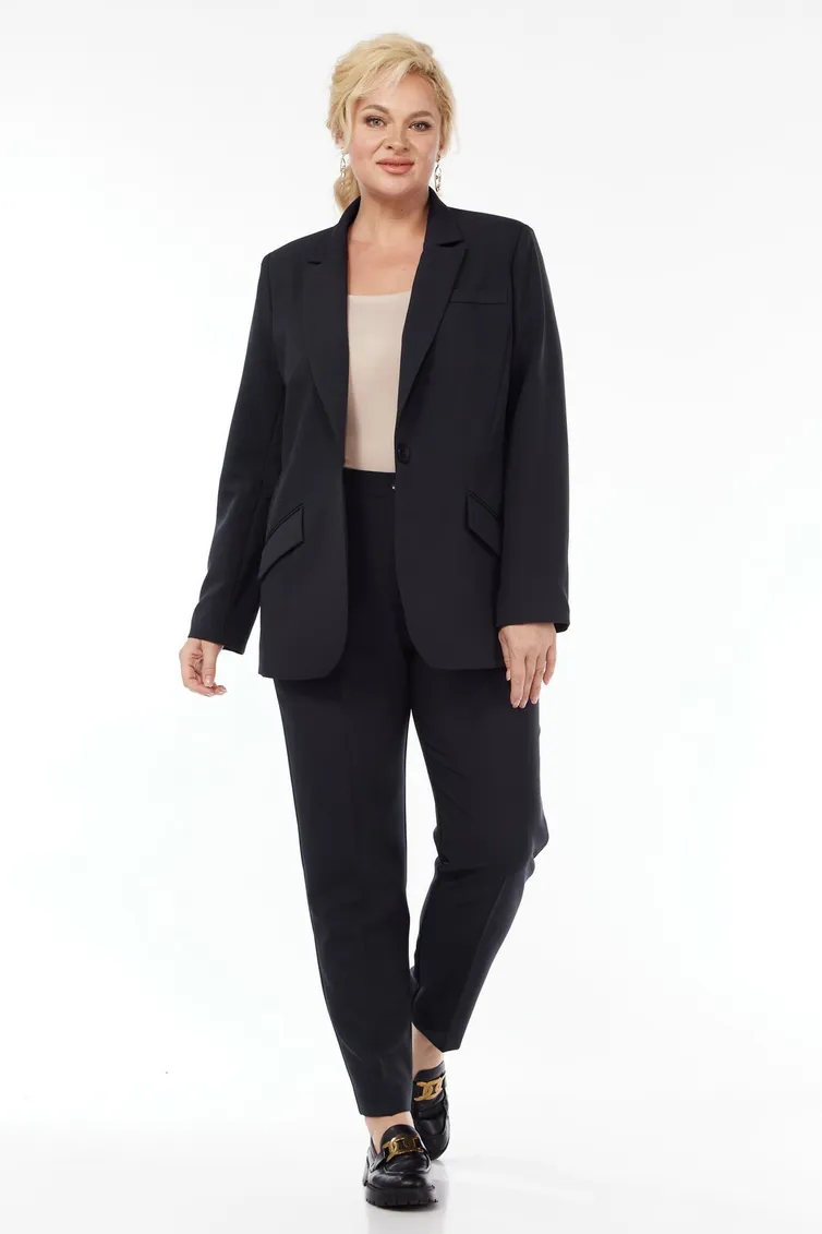 Костюм Vilena-fashion арт. 774 темный графит-6
