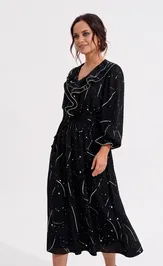 Dress MiSlana 1351 chernyj