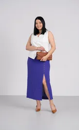 Spódnica FASHION CENTRE L-3947/Fioletovyj