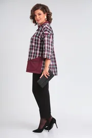 Блуза Michel Chic арт. 751/1 клетка
