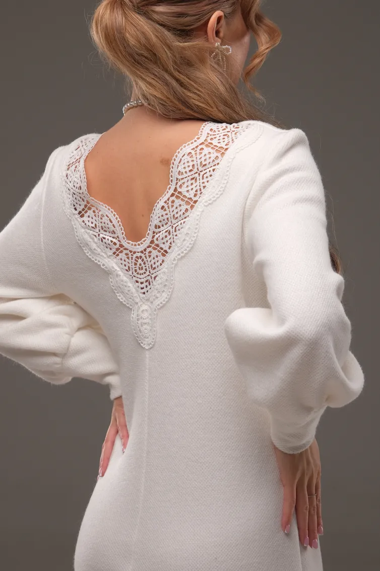 Платье Galean Style арт. 957 белый