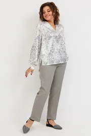 Bluzka BegiModa #4142 krugi na belom