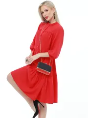 Платье DS Trend арт. ЮС-1071 (Влюбиться в себя, нью рэд)