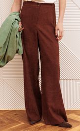 Trousers GIZART 35204 korichnevyj