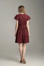Dress MARIKA #422 bordo