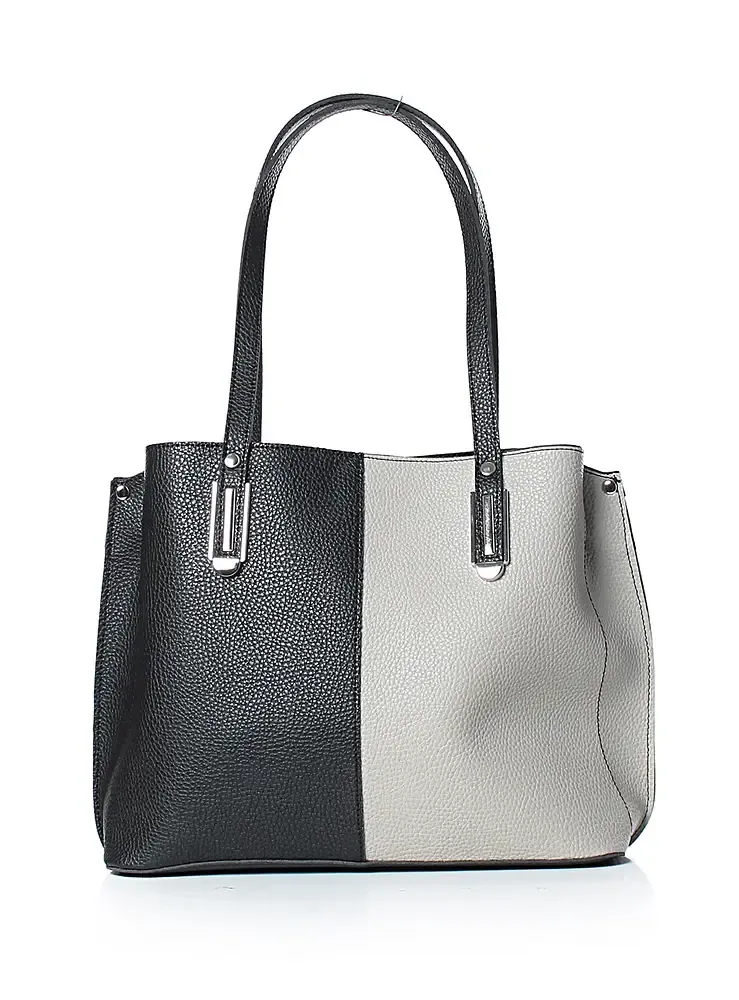 Torba Galanteya #23s1397k45 chernyj/bezhevyj