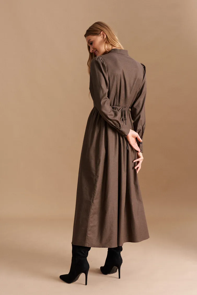 Dress Elletto Life #1043 korich-chern