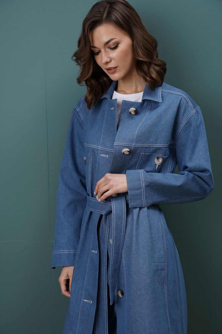 Верхняя одежда FANTAZIA MOD арт. 4129 син